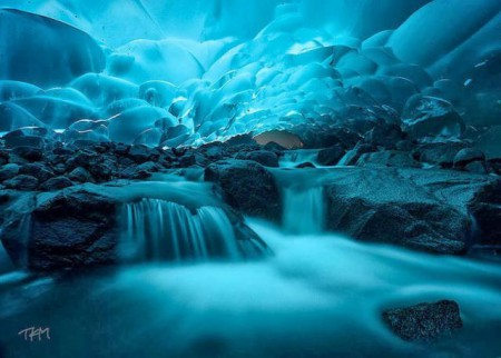 cuevas de hielo menhall,Alaska